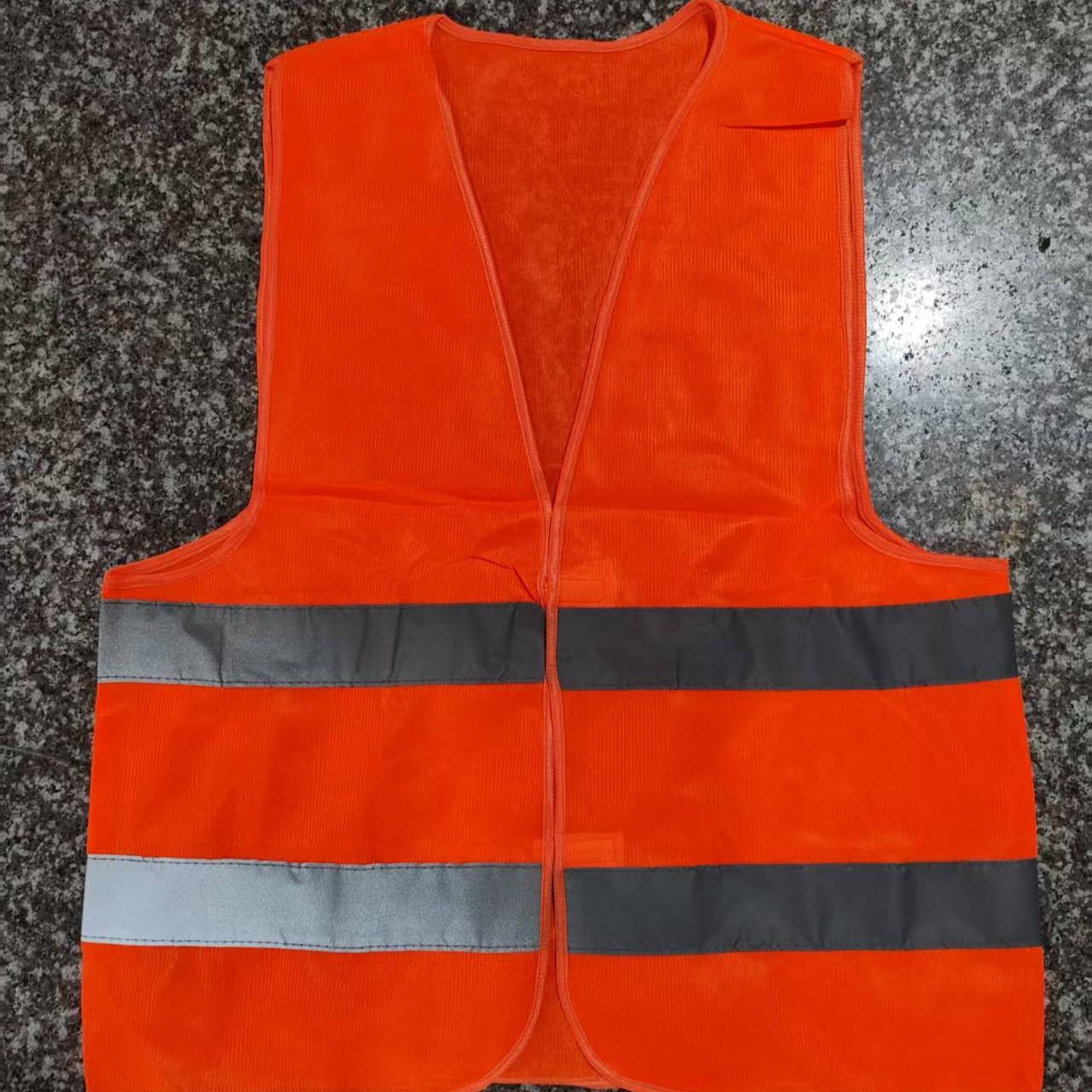 High Visibility Reflective Safety Vest for Men and Women, Durable Cotton Blend, Ideal for Construction Sites and Outdoor Activities