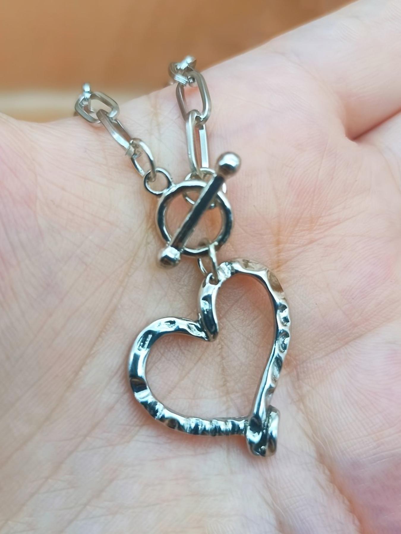 Vintage Heart Shaped Pendant Necklace for Women for Gift, Clavicle ...