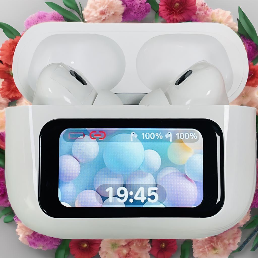 Wireless Earphone, In-ear Design NoiseCancellingHeadphone with Touch Screen, Stereo SoundBluetooth-compatible