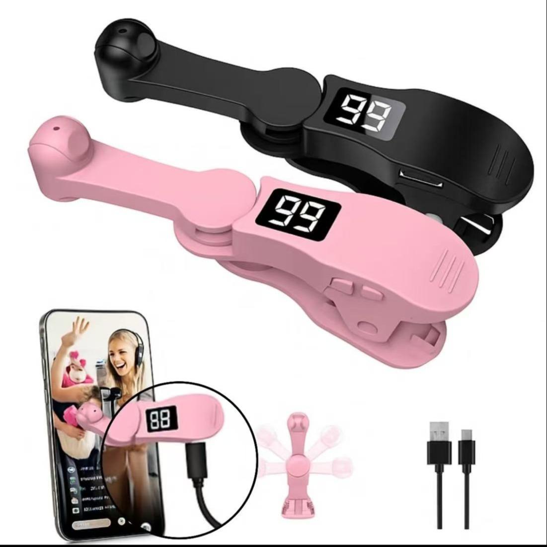 Smart Automatic Screen Clicker Device, USB Powered Finger Simulator, Adjustable Speed Physical Clicker for Gaming, Live Streaming Rewards Tasks