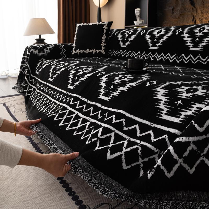 European Style Thickened Chenille Sofa Cover Blanket, Couch Covers, Warm Design, Multiple Colors & Sizes Available, Perfect for Living Room Decor