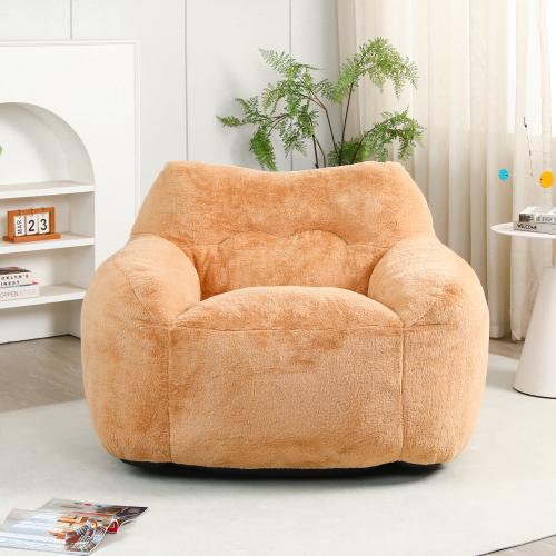 47.3" Jumbo Bean Bag Chair with Arms – Premium High-Density Memory Foam Filled Lounger & Floor Sofa – Removable Washable Cover for Adults/Kids (Non-Slip Bottom, 48H Self-Fluffing,  No Assembly) couch sofa living room