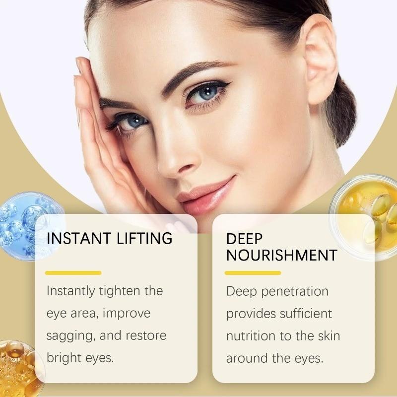 Castor Oil Eye Serum Anti-Wrinkle Remove Dark Circles Eye Bags Anti-Puffiness Lift Firm Ball Massage Moisturize Nourish Eye Care Castor Oil Eye Serum Anti-Wrinkle Remove Dark Circles Eye Bags Anti-Puffiness Lift Firm Ball Massage Moisturize Nourish Eye Care