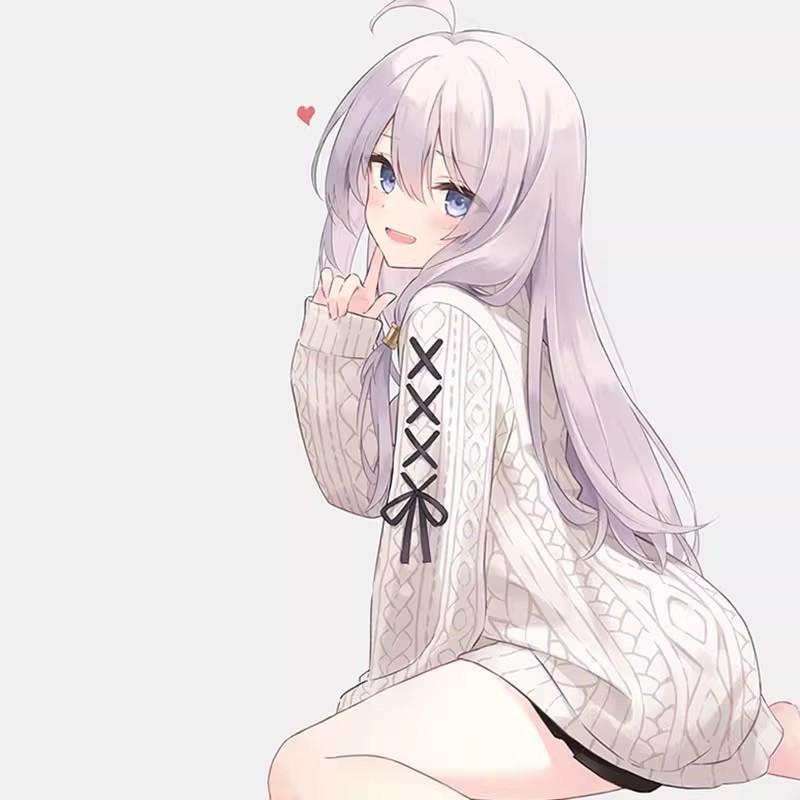 Magical Girl Journey Figure Sweater Yelena Riding Broom Anime Beauty Doll Display Model, High Detail Collectible Statue for Fans