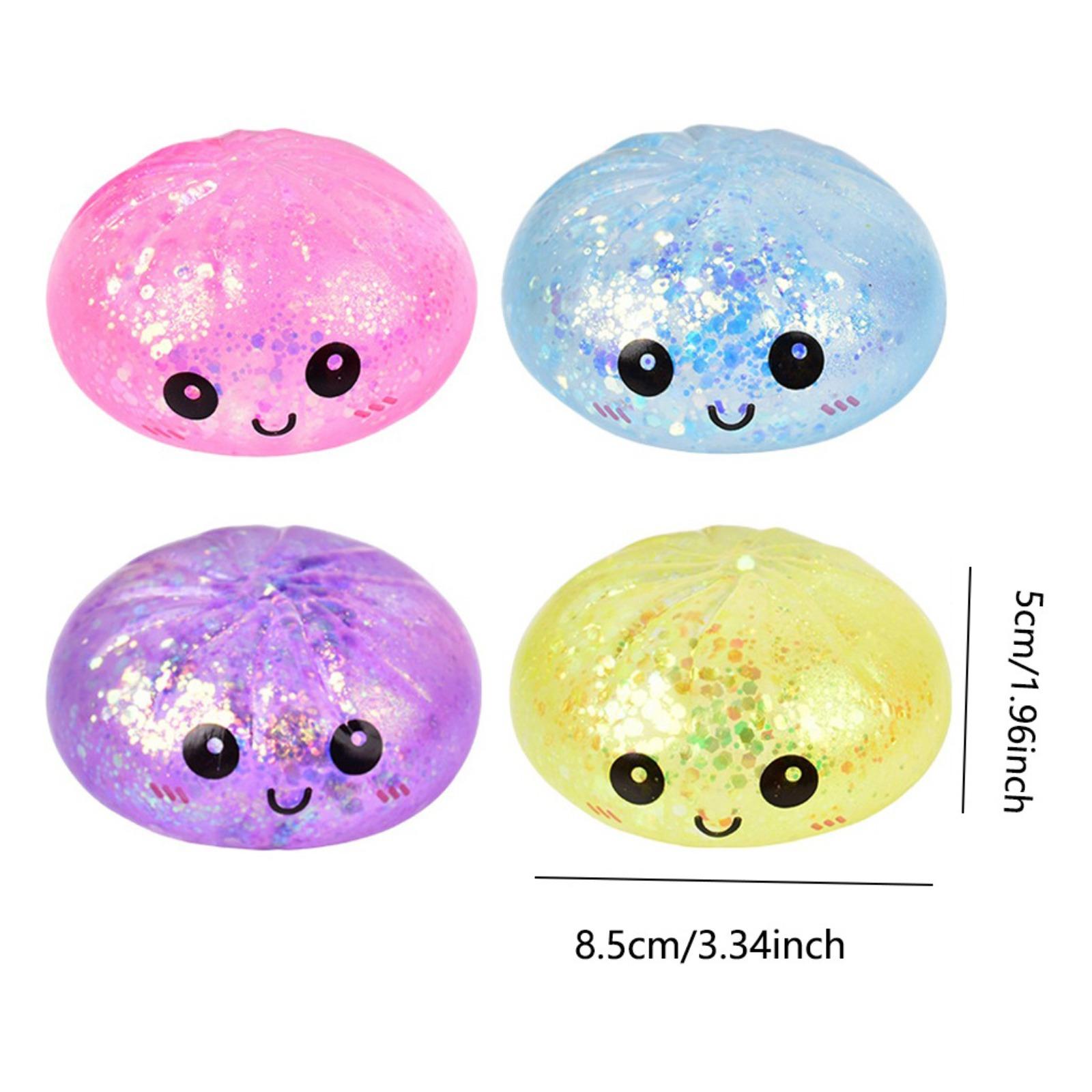 12pc Cute expression big bun Round decompression toy, relieves anxiety, dough decompression toy, soft TPR material, decompression artifact, unboxing surprise, holiday gift creativity, cute desktop accessories for office workers 12pc Cute expression big bun Round decompression toy, relieves anxiety, dough decompression toy, soft TPR material, decompression artifact, unboxing surprise, holiday gift creativity, cute desktop accessories for office workers