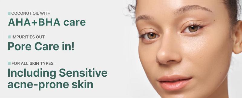 ILLIYOON Gentle Deep Cleansing Oil | Hypoallergenic & Sensitive Skin-Friendly, Lightweight yet effective without clogging pores, Fast-emulsifying formula, No greasy residue, Vegan Certified