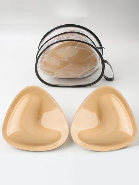 Reusable Self-Adhesive Bra Pads, Invisible Bikini Style, Waterproof Transparent Bag Packaging, Moderate Thickening, Summer Use, Bra Inserts