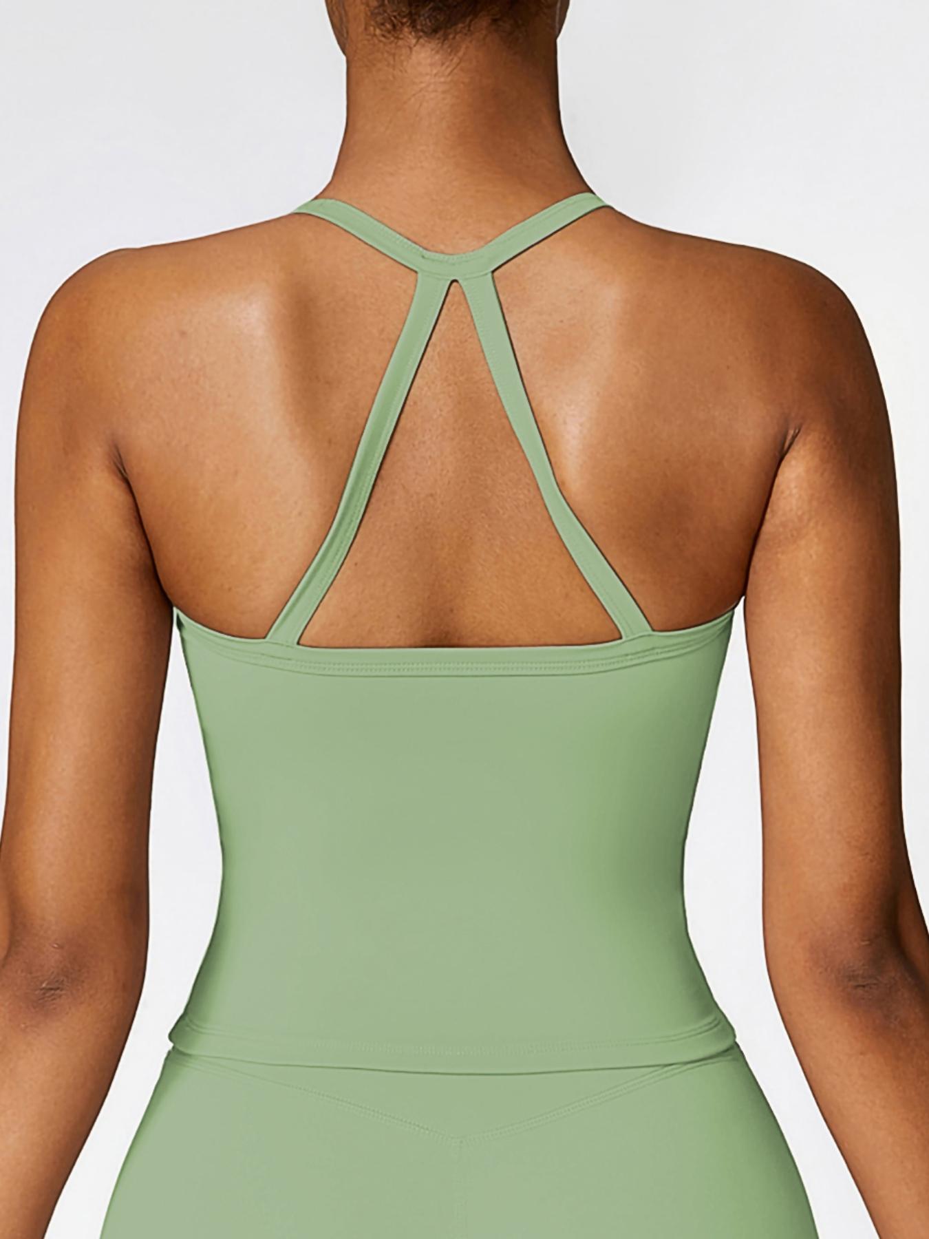 Women's Sportswear Two-Piece Set High-Waisted Straight-Leg Pants Yoga Quick-Dry Tight-Fit Fitness Casual Sports Wear