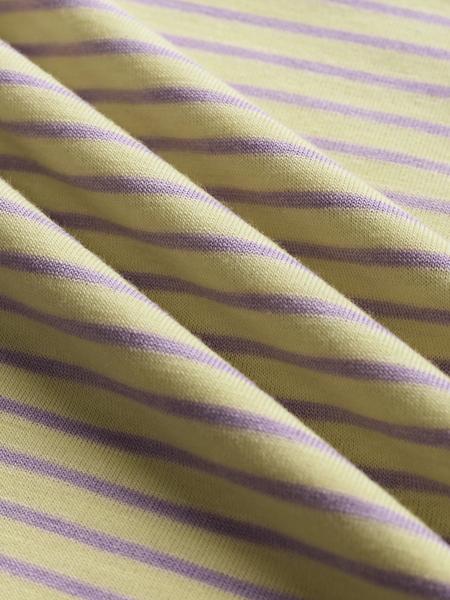 Women's Striped Print Long Sleeve Tee & Pants, Casual Two-piece Set for Daily Wear, Ladies Two-piece Outfits for All Seasons