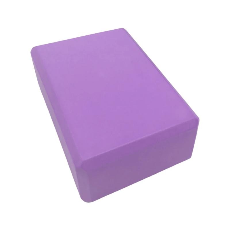 2pcs Dance Supplies High Density Yoga Foam Blocks Solid Color Non-slip Yoga Block EVA Lightweight Props Brick Meditation