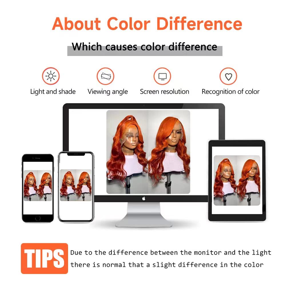 Ginger Lace Front Wigs Human Hair Pre Plucked 200% Density Hd Lace Front Wig 13x6 Ginger Orange Body Wave Lace Frontal Wigs Human Hair Ginger Lace Front Wigs Human Hair Pre Plucked 200% Density Hd Lace Front Wig 13x6 Ginger Orange Body Wave Lace Frontal Wigs Human Hair