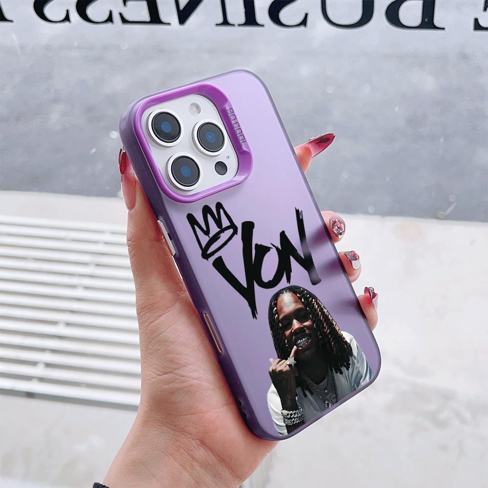 Popular and funny K-King Von Phone Case Suitable for iPhone 17 16e 16 15 14 13 12 11 Mini Pro Max Air X XR XSMAX 8 7 Plus Anti Fall Matte Back Cover