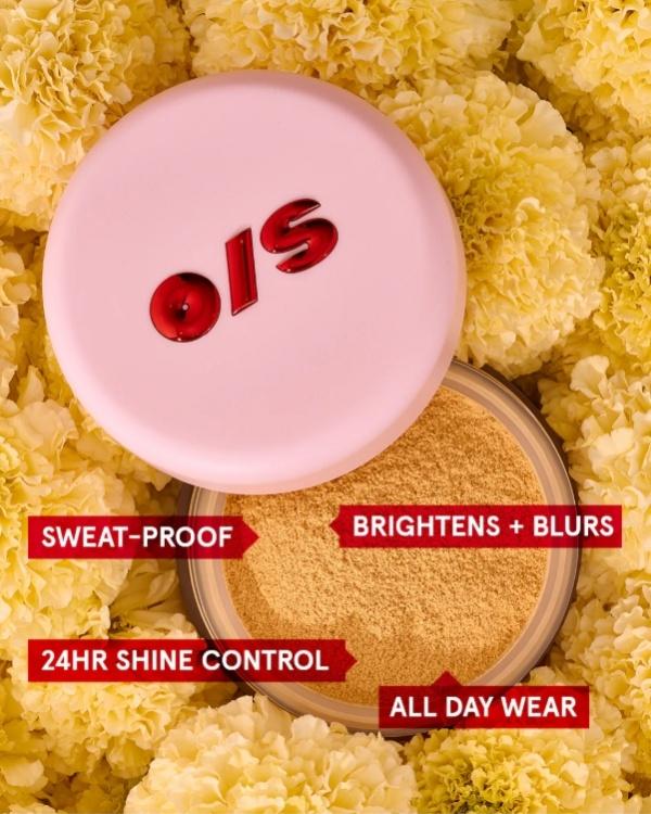 Ultimate Blurring Setting Powder Full Size 1.2 oz - 24-HR Shine Control, All-Day Wear, Blurring & Brightening Loose Powder