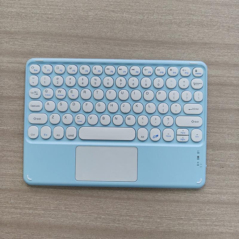 Wireless Keyboard with Touchpad for IPad Samsung Xiaomi Tablet Keyboard for Phone Laptop 10'' Keyboards Bluetooth Rechargeable