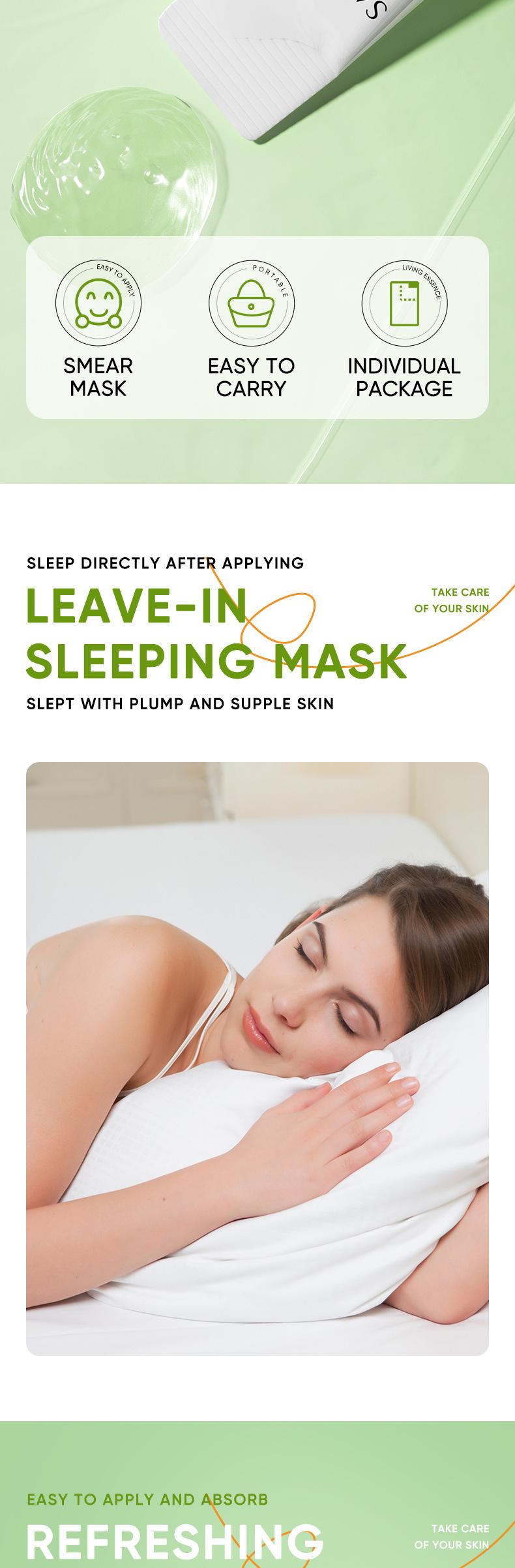 Value Pack Aloe VC Niacinamide Sleeping Mask | Portable Night Moisturizer