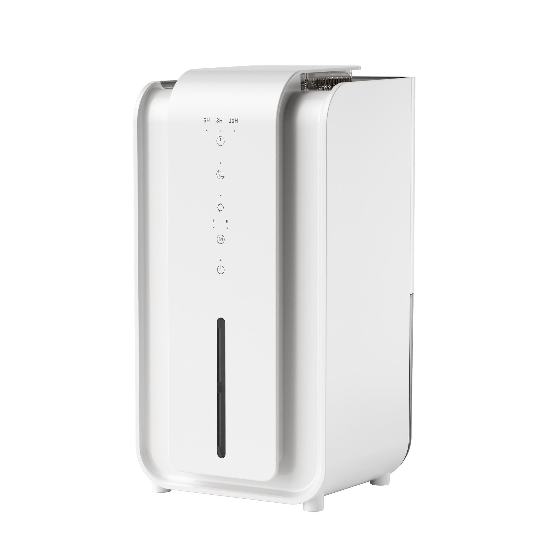 Touch Screen Silent Home Dehumidifier Negative Ion Air Purify Dryer for Bedroom Basement