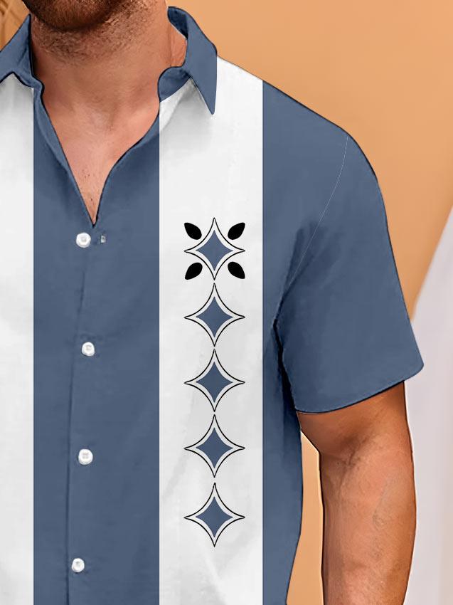 Youth Trend 3D Digital Print Shirt & Shorts Set Teenager Outfit