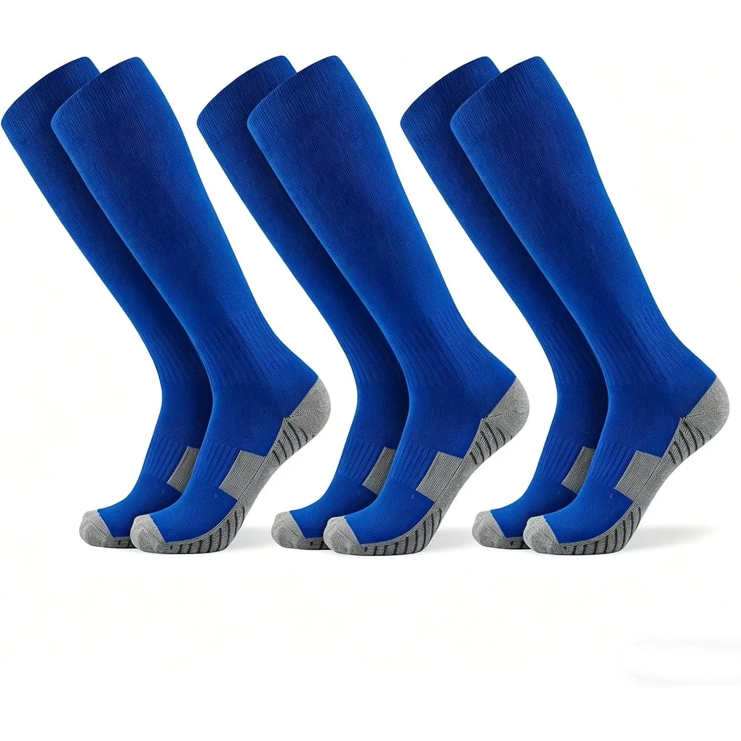 Baseball Socks 3 Pairs for Kid Youth Adult (4-20 Years Old) Back to School Softball Socks