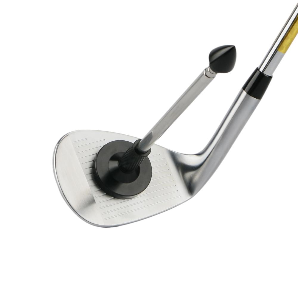 1 PC Golf Swing Trainer,Adjustable Length Stainless Steel with Magnetic Base,For Swing Correction and Practice,Golf Club Alignment Indicator,Portable Golf Training Aid