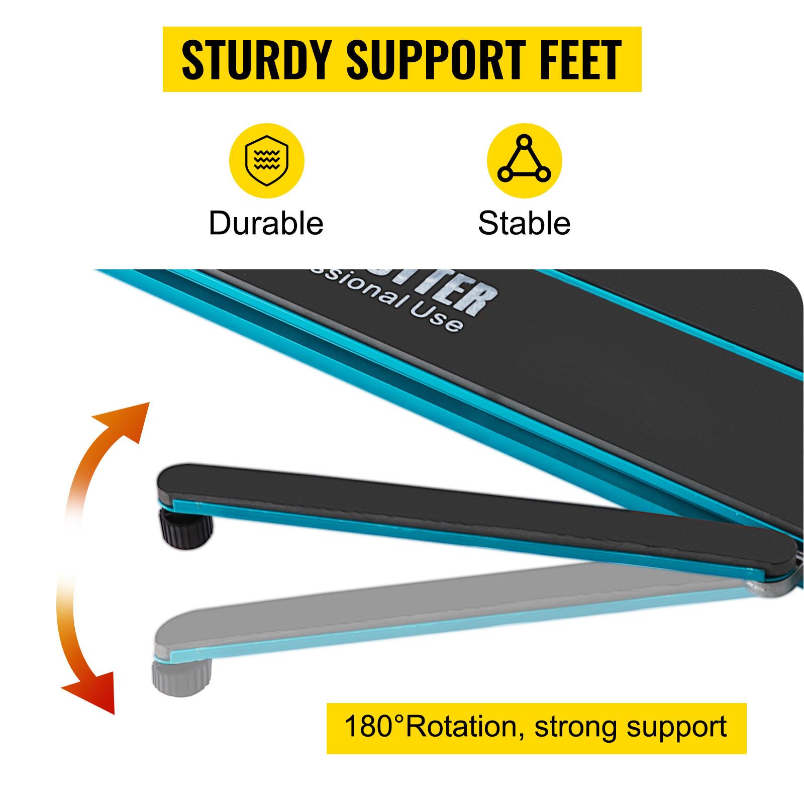 VEVOR Tile Cutter, 48 Inch Manual Tile Cutter, Tile Cutter Tools with Single Rail Double Brackets, 3/5 in Cap with Precise Laser Guide, Snap Tile Cutter for Precision Cutting Porcelain Tiles Industr