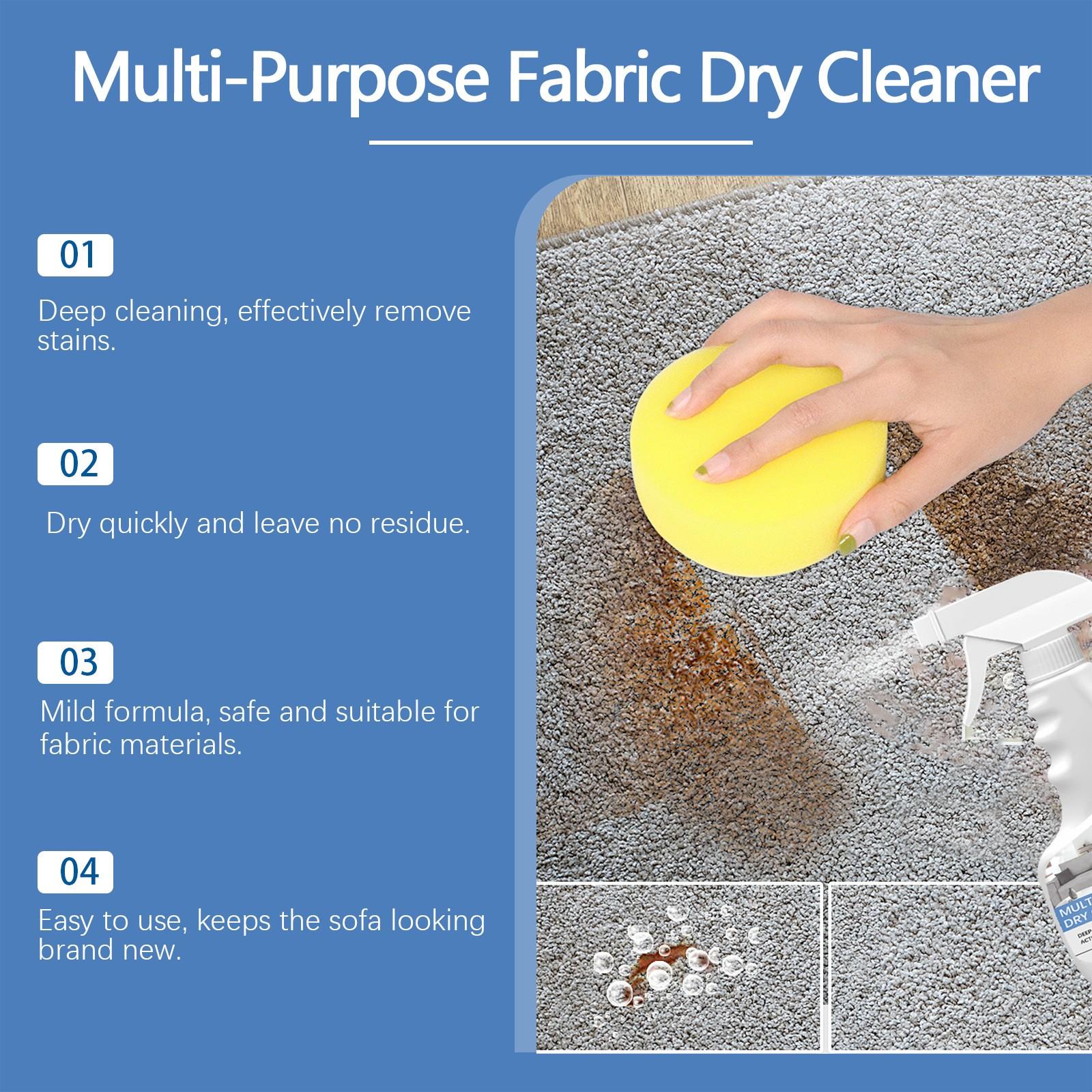 Fabric Sofa Cleaner, Home Living Room Fabric Cleaning Agent, Universal Household Stain Remover, Furniture Care Solution