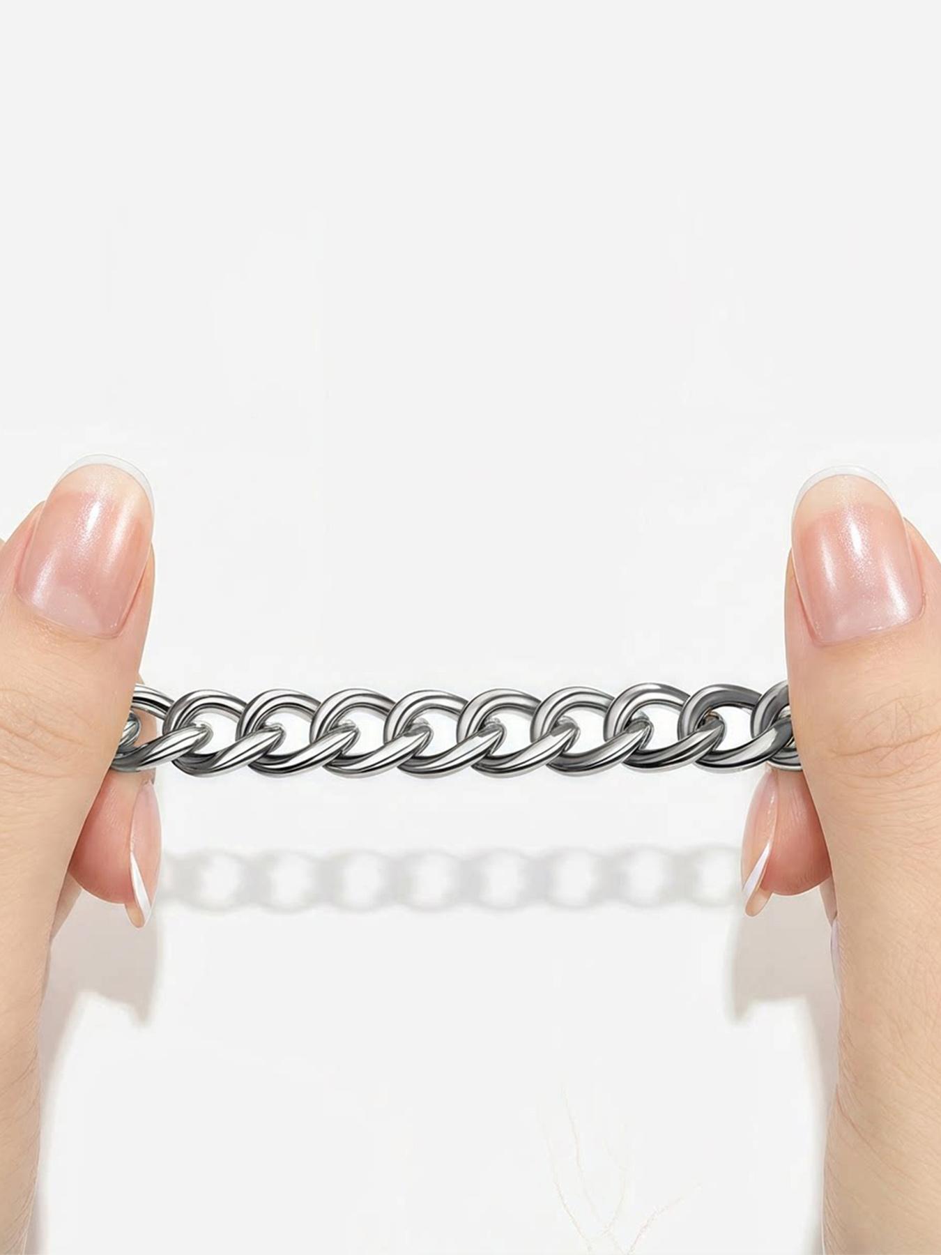 Metal Chain Strap, Purse Chain Straps Replacement, Handbags Chain Handles for Shoulder Bags, Purse DIY Crafts