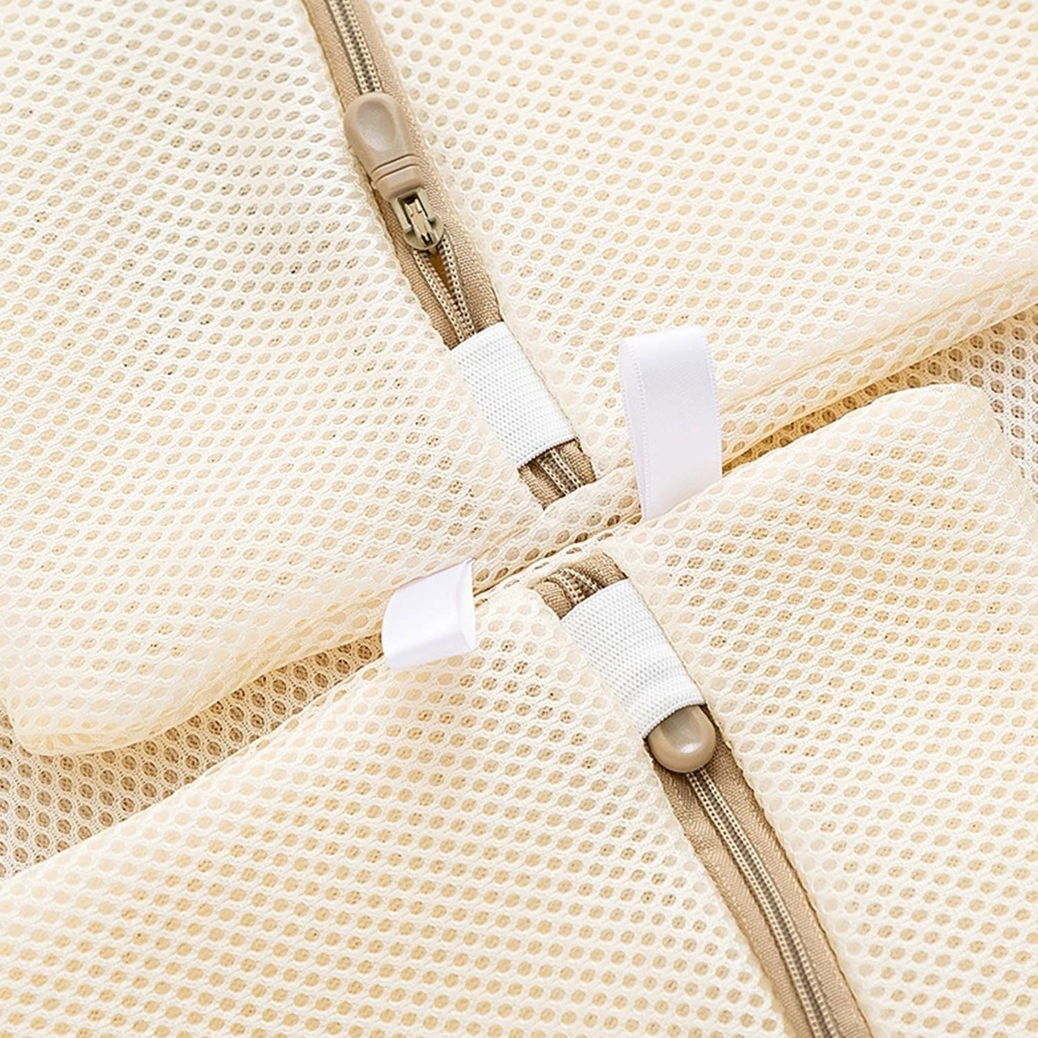 6-Piece Mesh Laundry Bags Set, Durable and Reusable, Ideal for Delicate Items, Perfect for Travel and Home Use, Easy to Clean Design