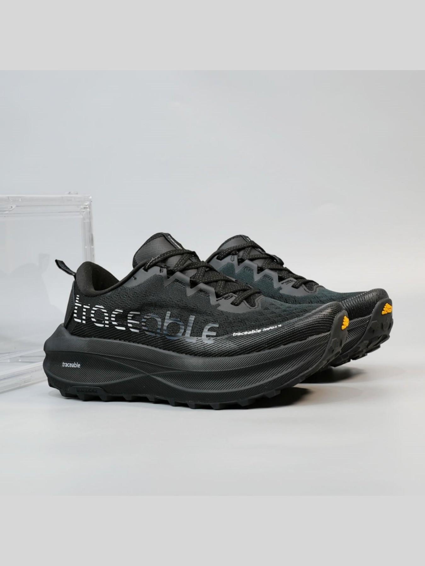 Unisex Outdoor Trail Running Shoes, Spring Summer Breathable Mesh Sports Sneakers, Wide Net Airflow Hiking Shoes