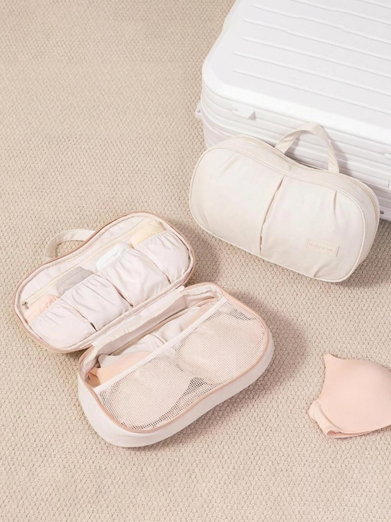 Travel Storage Bag for Underwear, Bras, and Panties, Large-Capacity Multi-Pocket Organizer, Fits in Suitcase, Essential Travel Accessory