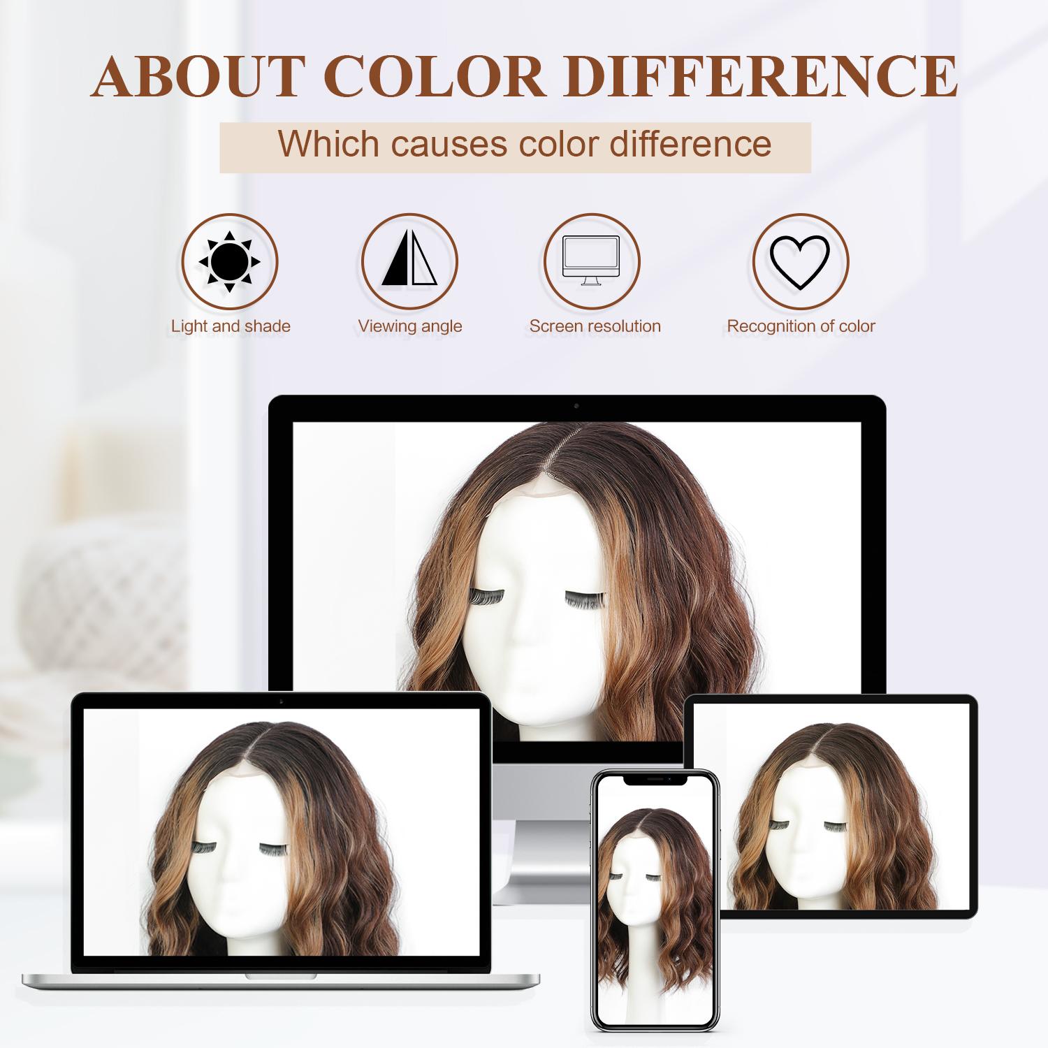 Brown Highlight Short Wavy Wig for Women Lace Hairline Bob Style Synthetic Heat Resistant - Natural Appearance for Everyday Hairstyle 14 Inch front vibes Brown Highlight Short Wavy Wig for Women Lace Hairline Bob Style Synthetic Heat Resistant - Natural Appearance for Everyday Hairstyle 14 Inch front vibes