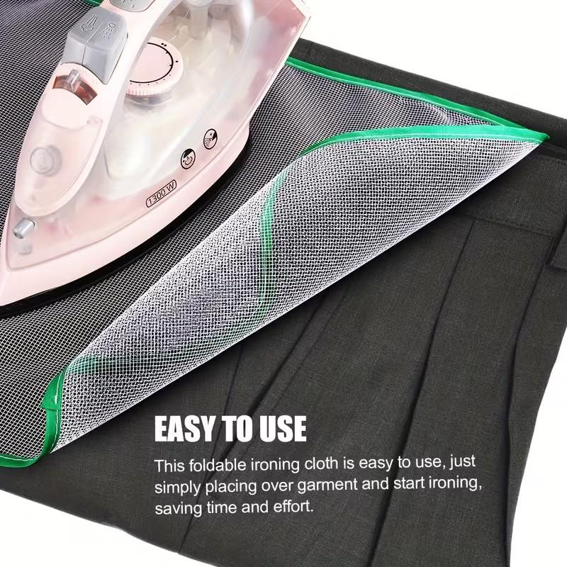 3-Pack Heat-Resistant Ironing Mats, Breathable Mesh Design Prevents Scorch Marks, Ideal for Home Ironing Clothes, Random Colors