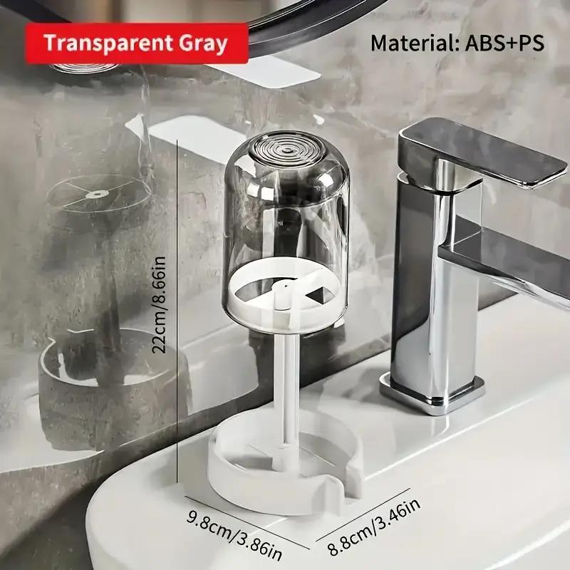 Multifunctional Plastic Toothbrush and Toothpaste Holder Set, Dustproof Cover, Dustproof Toothbrush Holders, Drainage Function, Home Use, Travel Outing