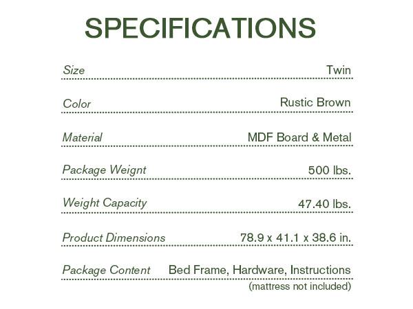 MUTICOR Bed Frame with Wood Headboard, Modern Rustic Style Platform Bed Frame【Frame Only No Mattress】Heavy Duty Strong Metal Slats Support,No Box Spring Needed,Brown#TikTokShopBlackFriday #ChristmasGifts MUTICOR Bed Frame with Wood Headboard, Modern Rustic Style Platform Bed Frame【Frame Only No Mattress】Heavy Duty Strong Metal Slats Support,No Box Spring Needed,Brown#TikTokShopBlackFriday #ChristmasGifts