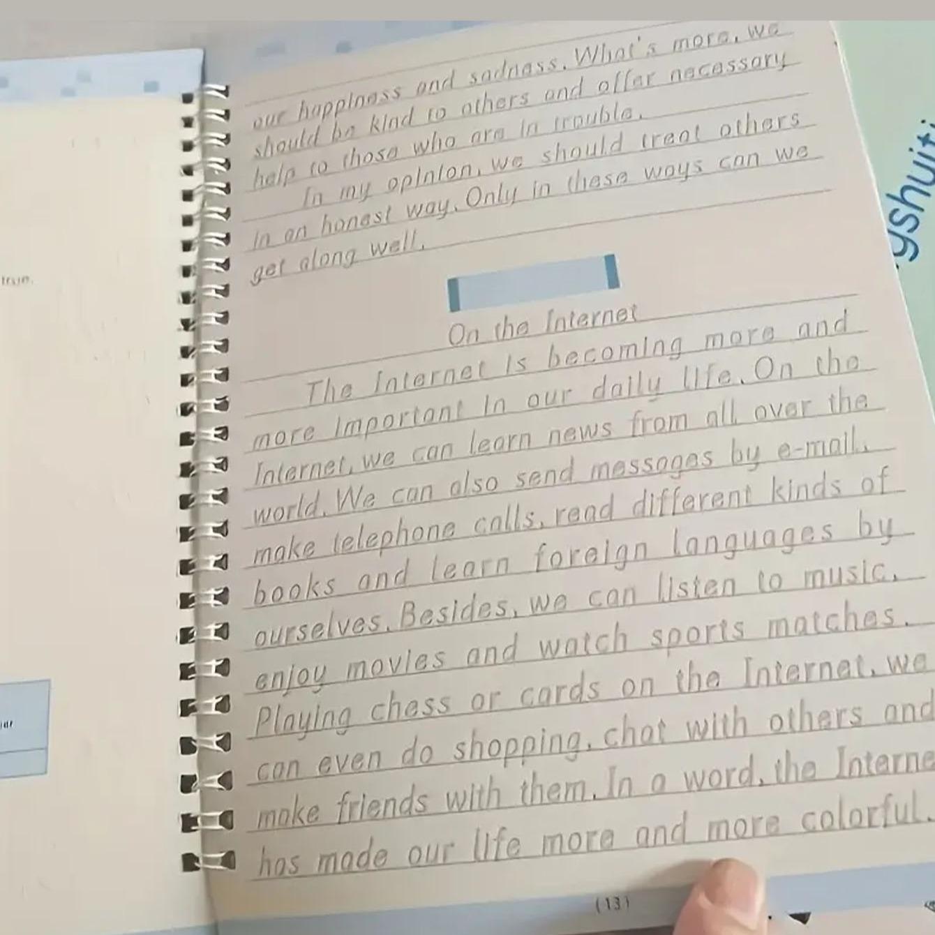 Middle School High School Calligraphy Practice Sheets, Pinyin Edition, Brush Writing Guide, Ideal for Students Learning Handwriting Skills, Learning Materials