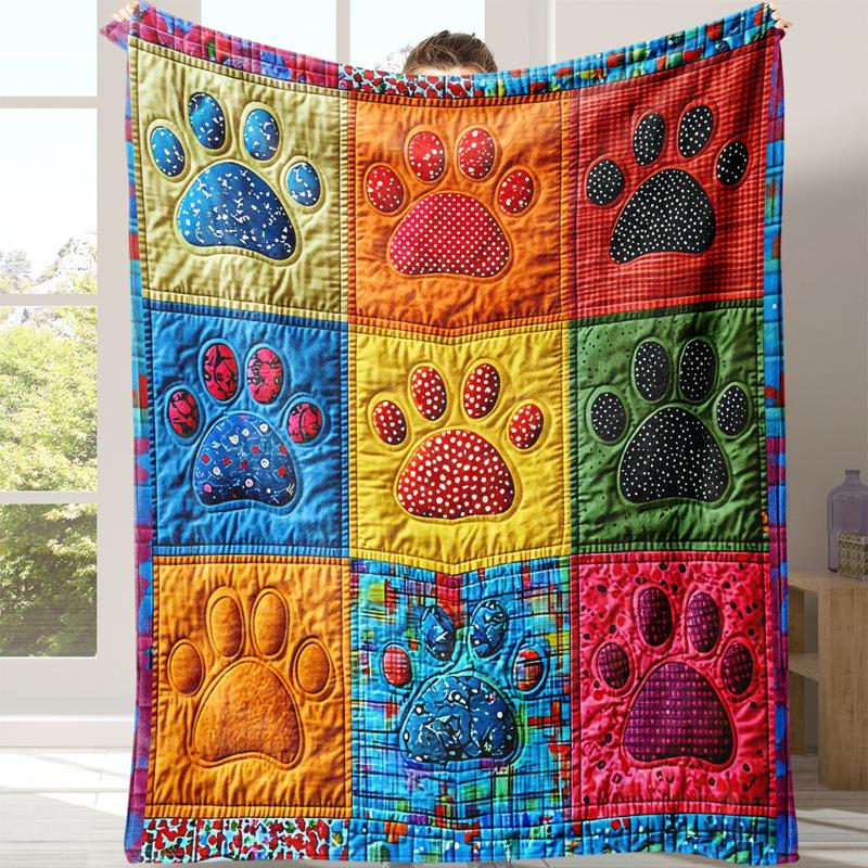 Soft Flannel Blanket for Dogs, Novelty Pet Accessory, Perfect for Naps at Home, Office, School, Travel, Gift Idea