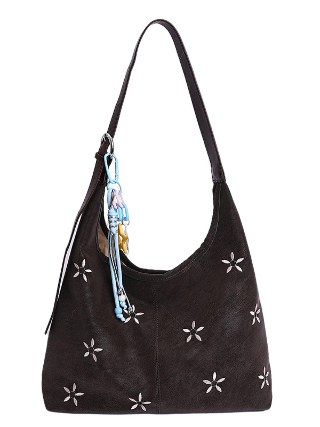 Fashionable Women's Bag 2026 New Floral Tote, High-Quality Commuter Large Capacity Shoulder Crossbody Bag, Elegant and Stylish Design