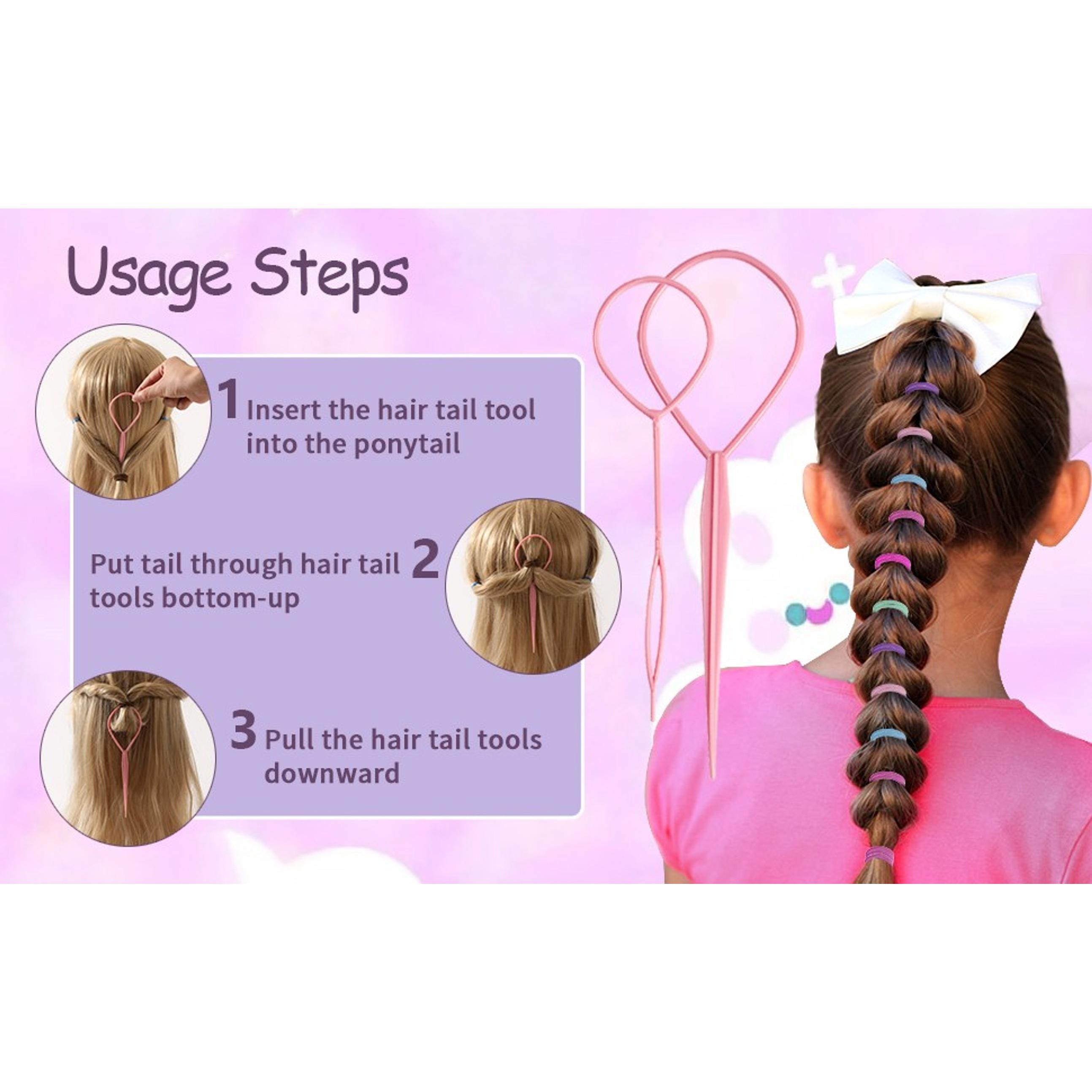 360PCS Hair Accessory Set: Elastic Ponytail Holders, Clear Organizer Box, Rat Tail Comb, 24 Colors for Kids, Toddlers, and Girls 360PCS Hair Accessory Set: Elastic Ponytail Holders, Clear Organizer Box, Rat Tail Comb, 24 Colors for Kids, Toddlers, and Girls