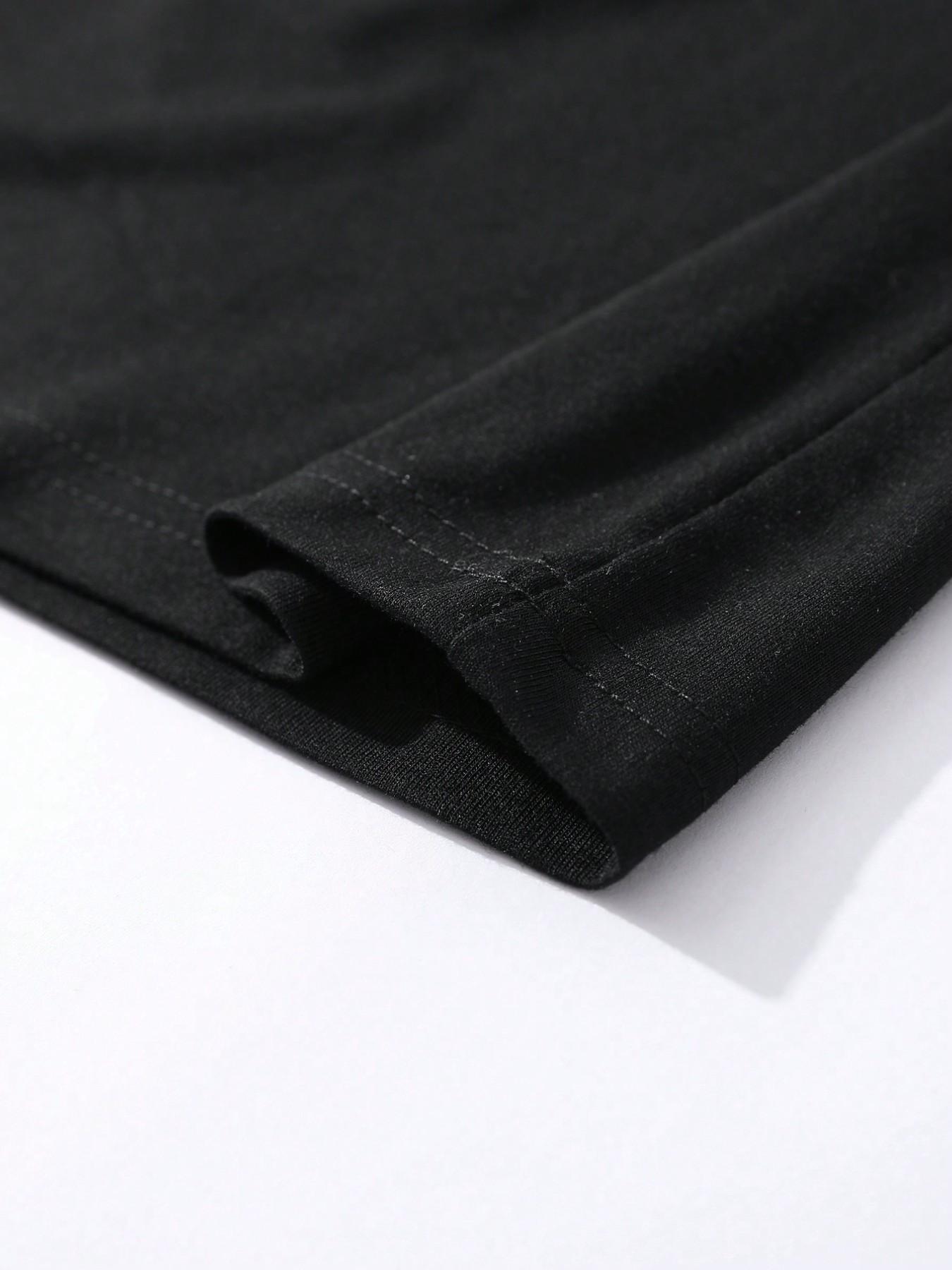 Women's Black "It Is What It Is" Pink Graphic Oversized T Shirt, Y2K Streetwear Pink Brush Stroke Letter Print Casual Tee, Back Print Loose Fit Top, Perfect for Daily Wear, Street Style #springsaledeals2026 #summeroutfits #tiktokshopmademebuyit