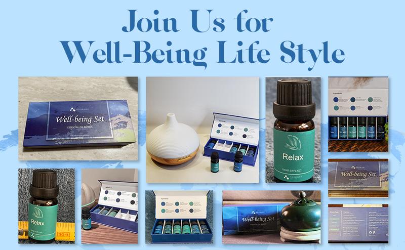 ASAKUKI Essential Oils Premium Blends for Diffusers for Home, Well-Being Kit, Fresh Fragrance Scent for Home, Air Freshening, Relax Aromatherapy Oils for Humidifiers, Massage, Home Smell Good, Wellness Solution, Therapeutic Sweet Dreams, 6x10ml