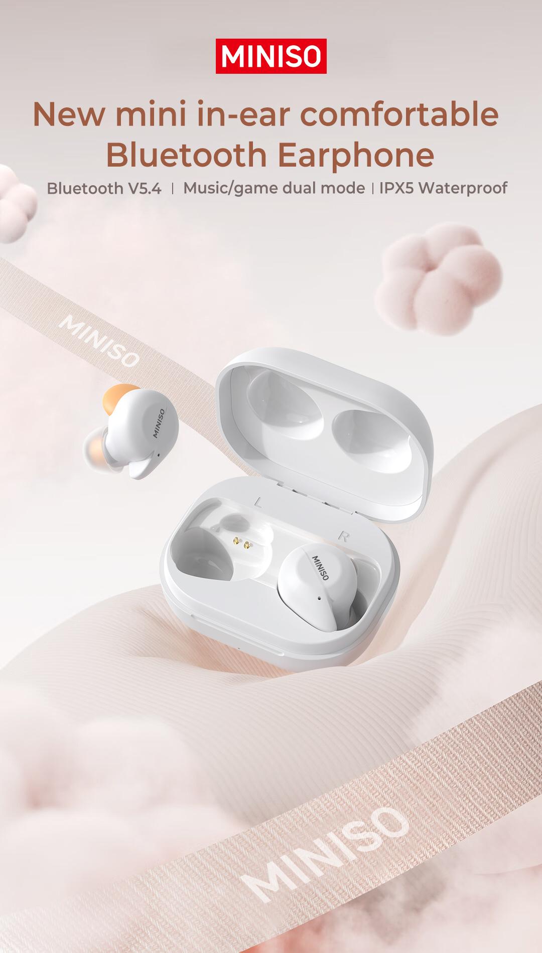 MINISO X51 True Wireless Bluetooth Earphone Noise Cancellation Mini Earbuds With Mic