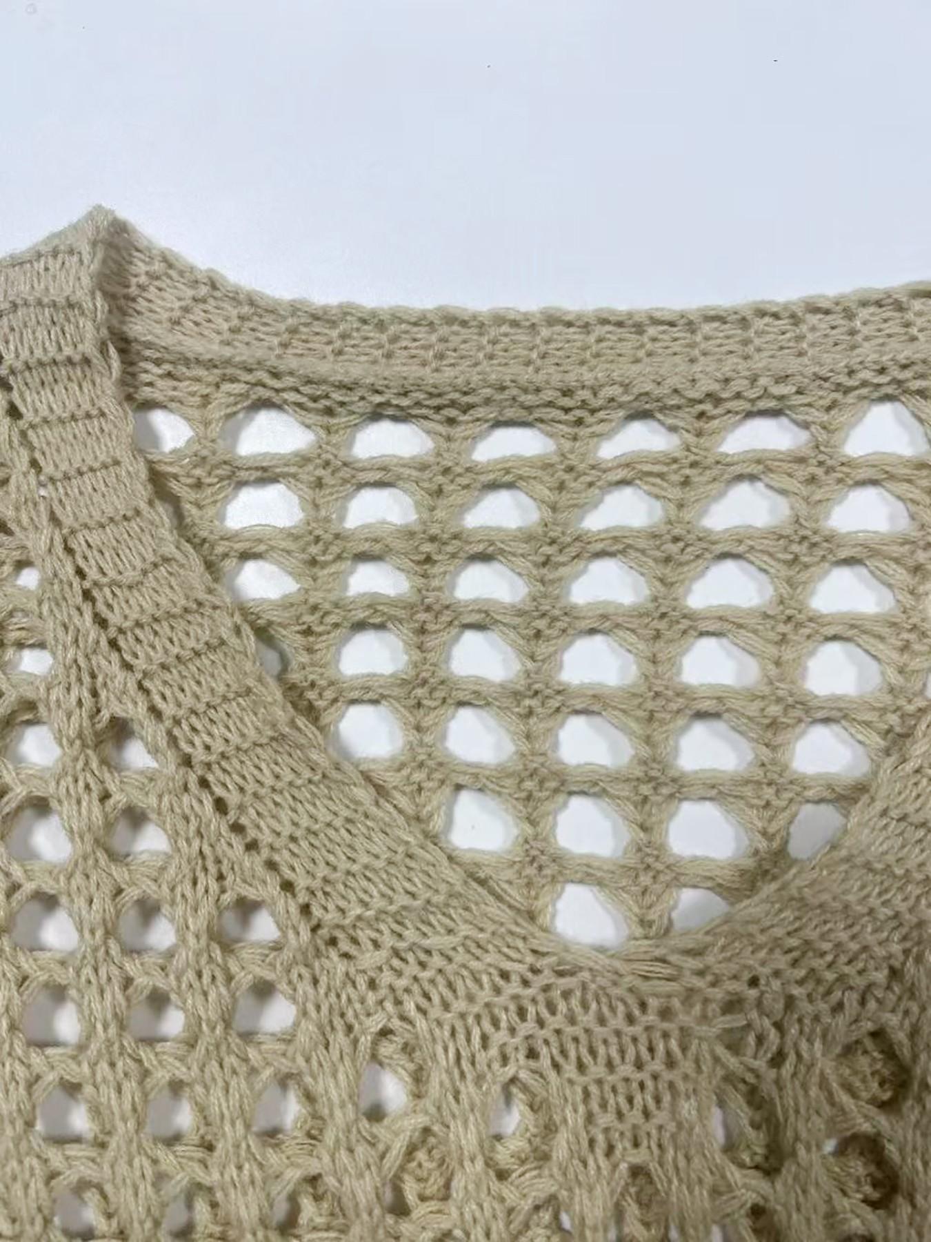 Summer New Knit Hoodie Sun Protection Loose Fit Cool Comfortable Transparent V-Neck Unique Design Breathable Thin Casual Slim Lazy Style Outerwear susan's exclusive