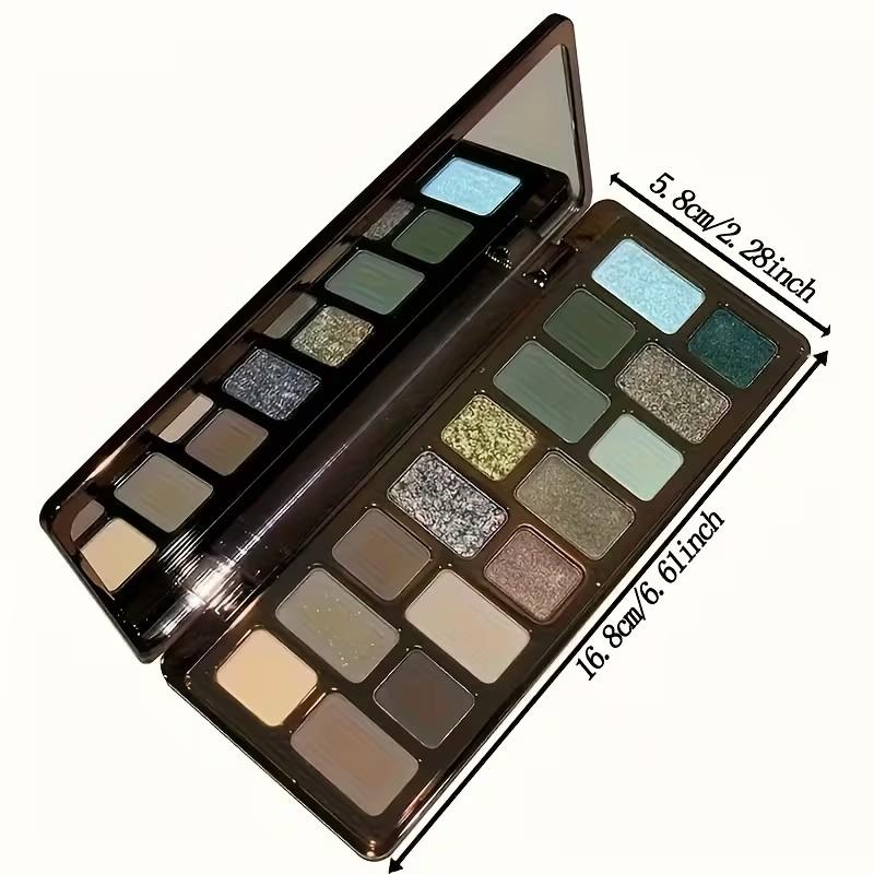 16 Color Eyeshadow Palette, Matte and Shimmer, Waterproof, Long-Lasting, Fine Powder, Easy Application, Perfect for Makeup Enthusiasts