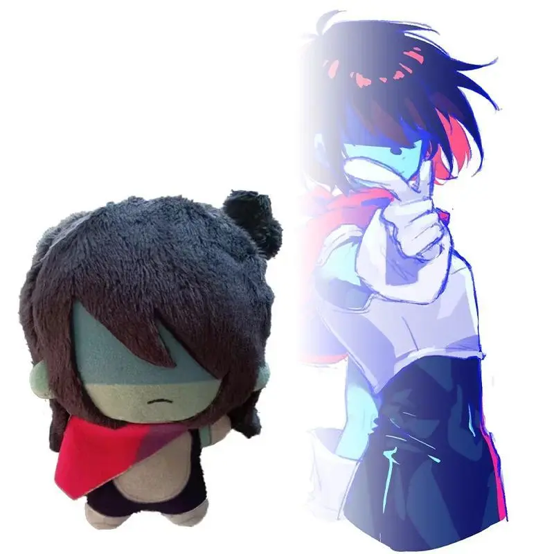 10CM Cute Anime Deltarune Kris Plush Toys Soft Cartoon Figure Plushies Backpack Pendant Keychain Doll Fans Collect Birthday Gift
