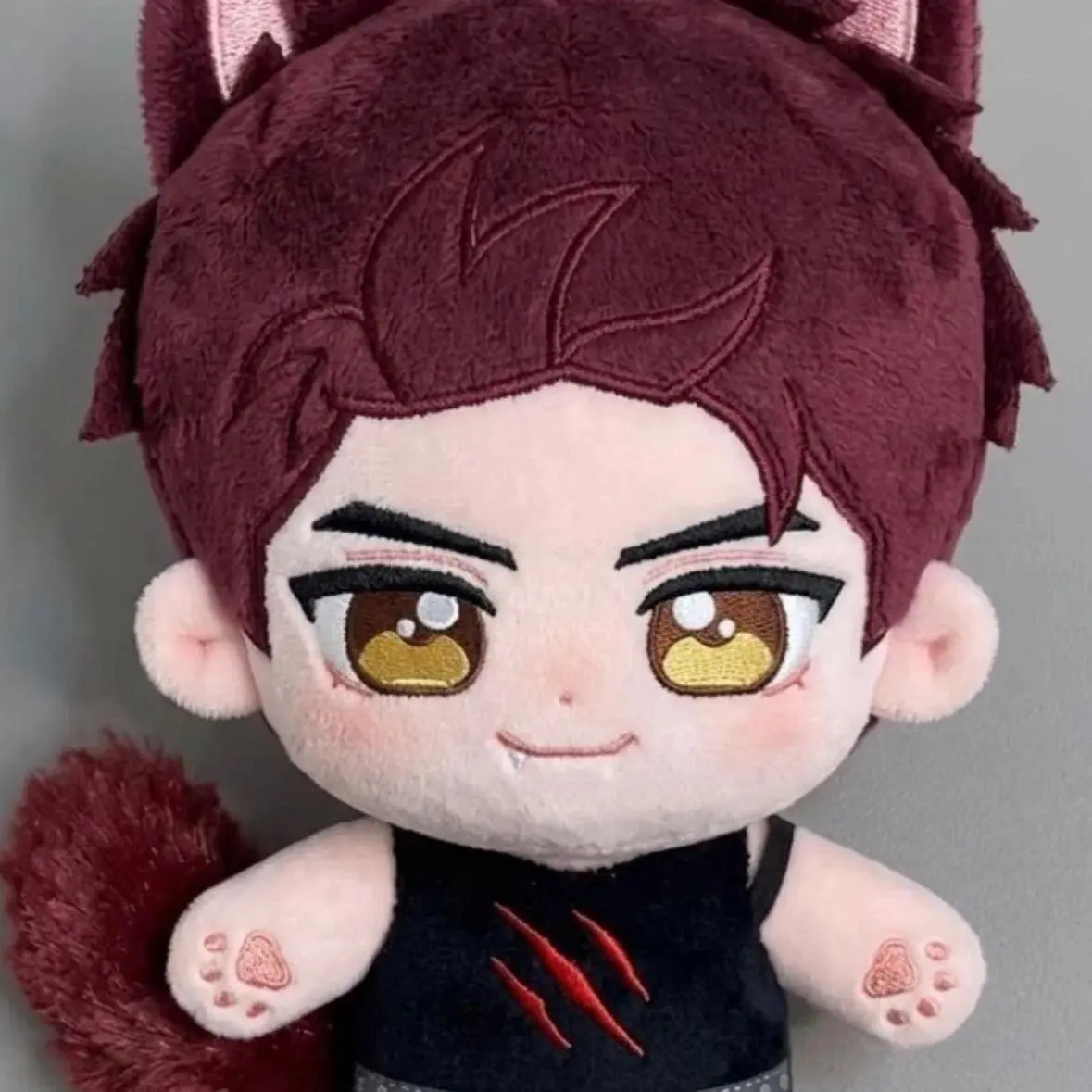 20cm Anime Love and Deepspace Valko Plushie Stuffed Valko With Tail Dress-up Plush Doll Body Toy Collectible Figure Xmas Gifts