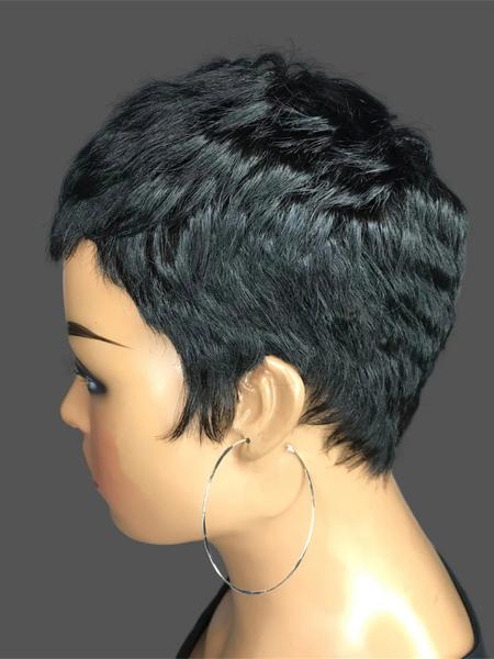 Short Pixie Cut Wigs Pixie Wig Black 99J 30# 4# Color Short Wigs for Women Short Curly Glueless Bob Wig Halloween Party Short Pixie Cut Wigs Pixie Wig Black 99J 30# 4# Color Short Wigs for Women Short Curly Glueless Bob Wig Halloween Party