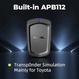 Autel MaxiIM KM100E Proğramming Car Diagnostic Scan Tool, Auto VIN Scanner, Built-in APB112, OBD Learning On 95% Car, Free Lifetime Updates, Same as KM100/KM100X Lite of IM508S IM608 PRO 2