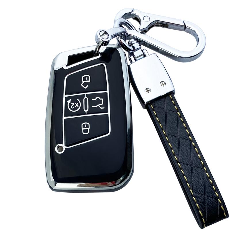 Key Fob Cover Case Compatible with VW Atlas Arteon Golf Jetta Passat Tiguan Taos Skoda Kodiaq Superb Accessories Key Fob Cover Case Compatible with VW Atlas Arteon Golf Jetta Passat Tiguan Taos Skoda Kodiaq Superb Accessories