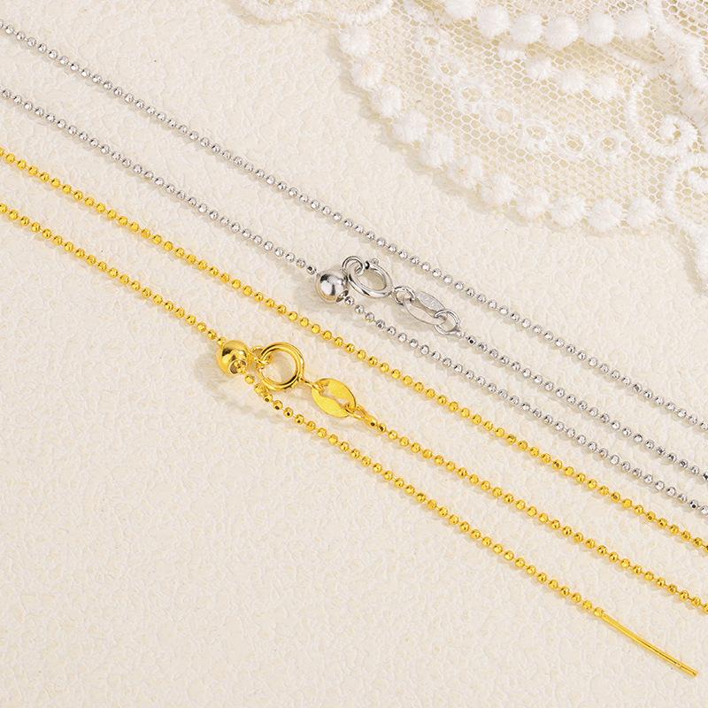 Universal Boxed Chopard Chain 40-55cm Long Chain, with Small Hole Pendant DIY Necklace Universal Chain Gift for Girlfriend