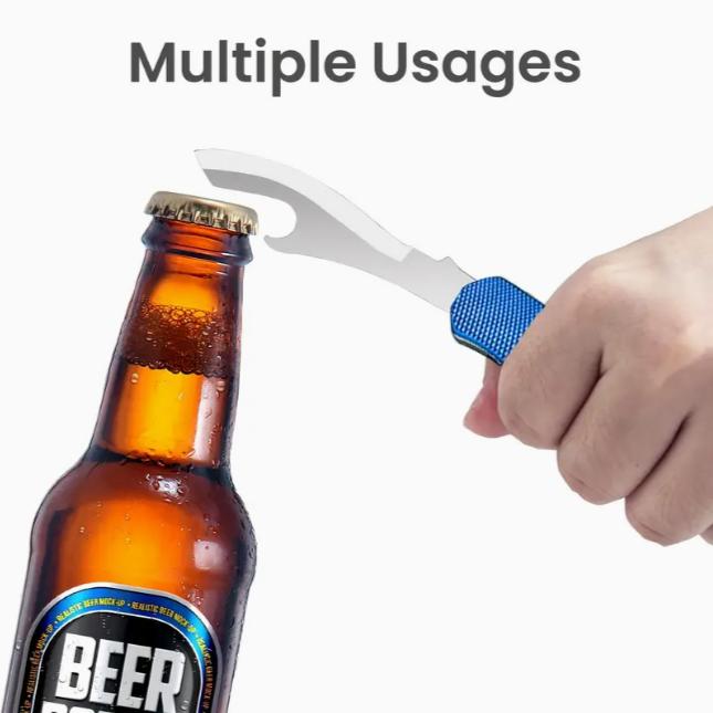 1 significant other - removable folding multi-purpose camping knife, fork and spoon combo - convenient, portable and durable camping, hiking and backpacking tableware