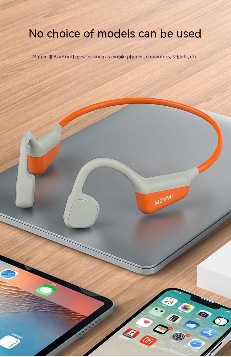 MZYMI i18pro Bone Conduction Headphones Wireless V6.0 Open-Fit Ear Clip with Microphone 12 Hours Battery Life IPX6 Water Resistant Sports Headset for Running Fitness Cycling #TikTokShopBlackFriday